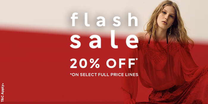 Flat 20% Off