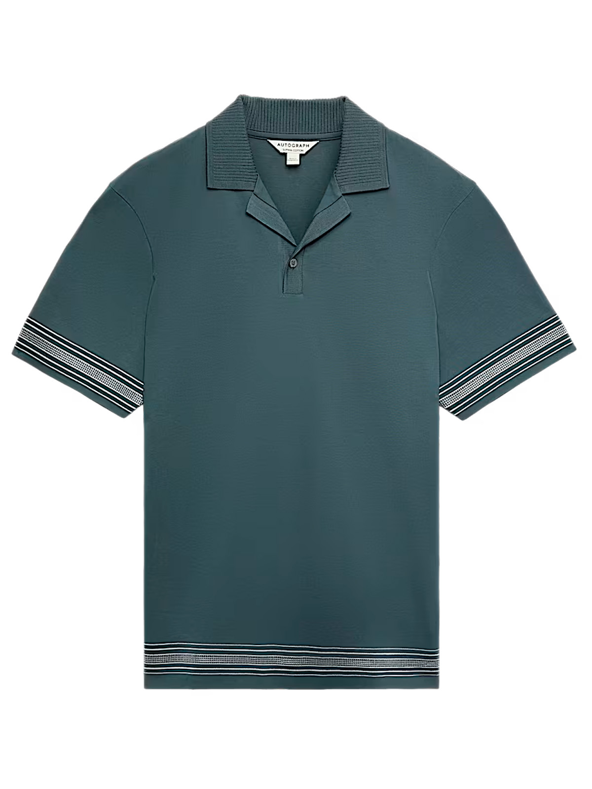 Pure Supima® Cotton Embroidered Polo Shirt