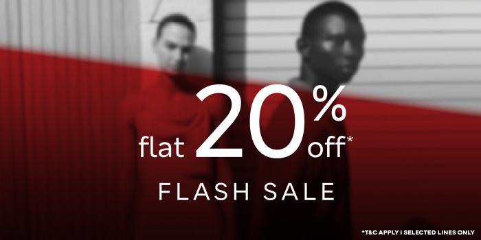Flat 20% Off
