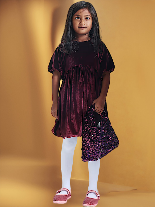 Velvet Dress 2-8 Yrs