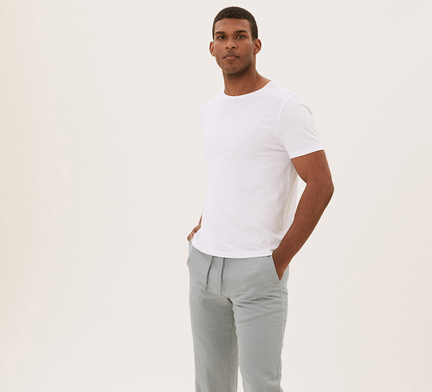 Colorful Linen from the Spring collection for men | Marks & Spencer