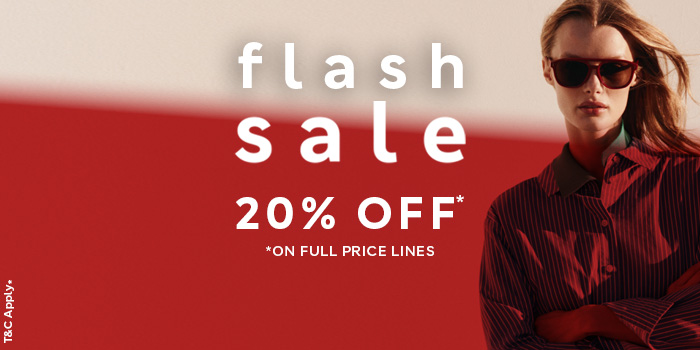 Flat 20% Off