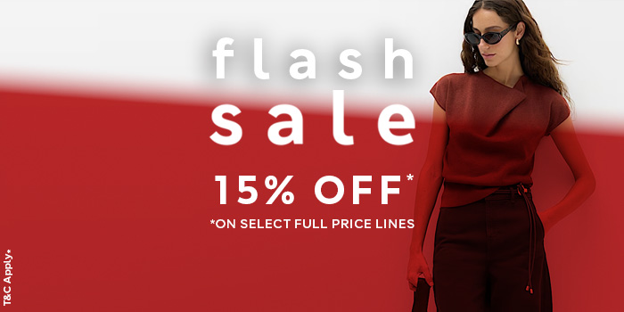 Flat 15% Off