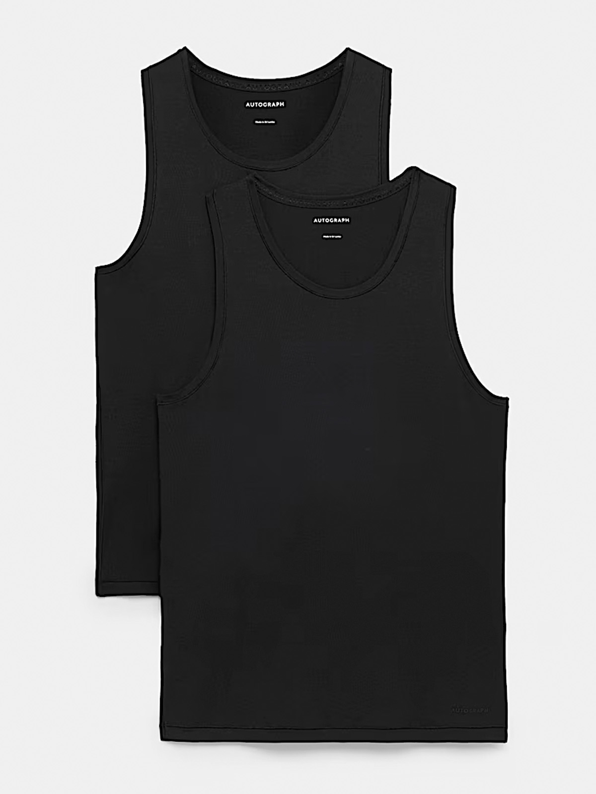 2 Pack Modal Rich 360 Flex Sleeveless Vest