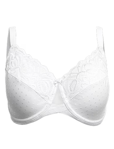 Amelia Lace Wired Minimiser Bra C-H