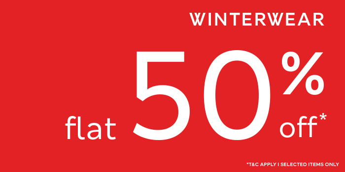 Flat 50% Winterwear