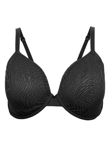 Body Lace Wired Demi Cup Bra F+