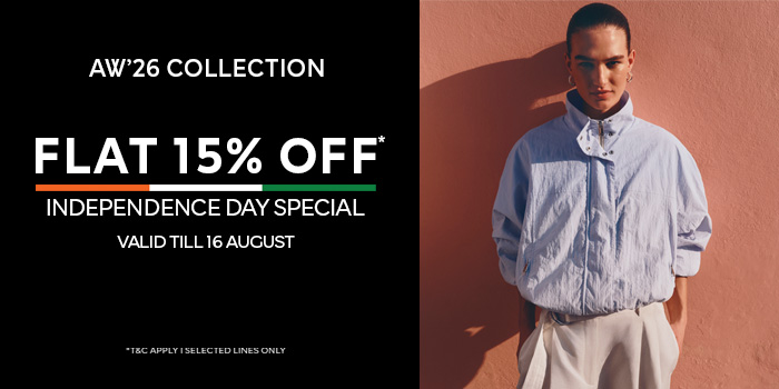 Flat 15% Off