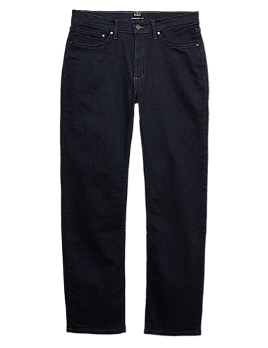 Straight Fit Stretch Jeans
